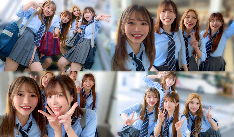 りお＆ひなた＆かりん＆ゆい サンプル画像 3