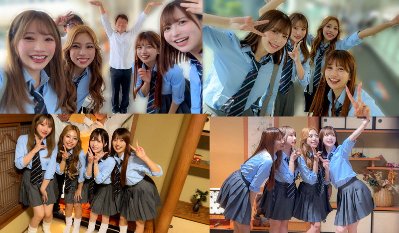 りお＆ひなた＆かりん＆ゆい サンプル画像 4